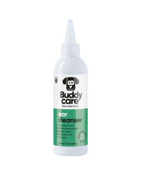 Buddycare Ear Cleaner for Dogs - 6.76 fl oz (200 ml)