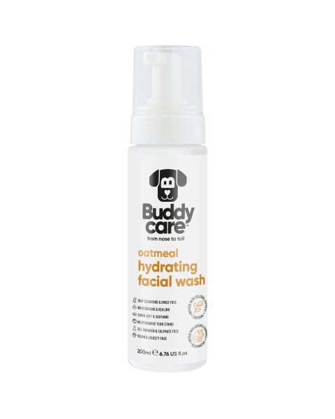 Buddycare Oatmeal Hydrating Facial Wash for Dogs - 6.76 fl oz (200 ml)