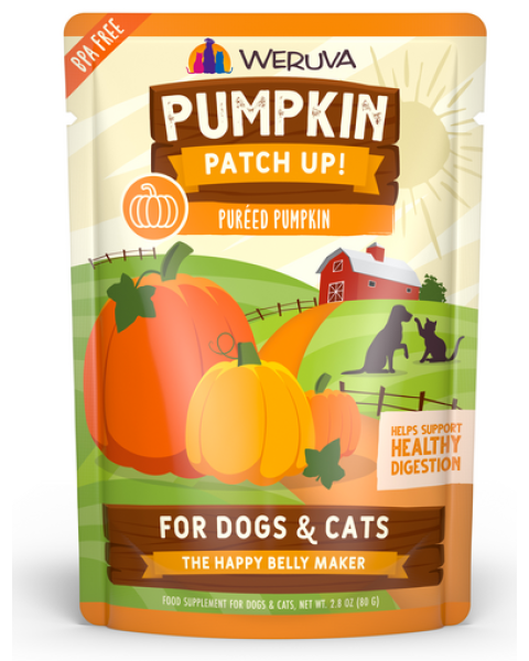 Weruva Pumpkin Patch Up! Dog & Cat Food Supplement Pouches