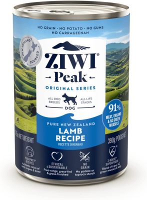 ZIWI Peak Grain-Free Lamb Canned Dog Food 12 x 13.75oz