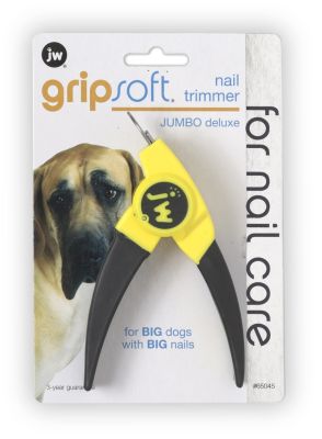 JW Pet GripSoft Deluxe Dog Nail Clipper-Jumbo