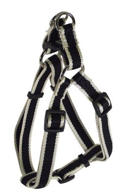 Hamilton Three Stripe Series Adjustable Easy-On Step-In Style Dog Harness