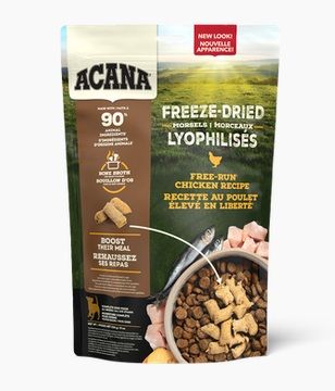 Acana Freeze-Dried Morsels Free-Run Chicken Recipe Dry Dog Food - 227g