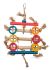 HARI Bamboo Ring Abacus Small Bird Toy