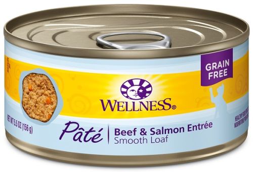 Wellness Complete Health Beef & Salmon Canned Cat Food