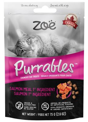 Zoe Purrables Salmon Cat Treats 75g