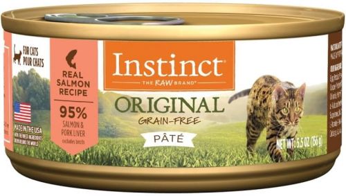 Instinct Original Grain Free Salmon Recipe Canned Cat Food - 12 x 5.5oz