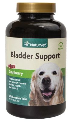 NaturVet Bladder Support Plus Cranberry Tabs 60ct