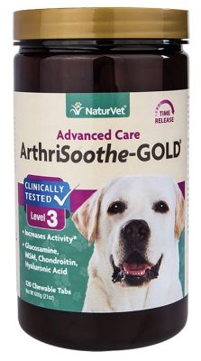 NaturVet ArthriSoothe-GOLD Level 3 Tablets for Dog & Cat