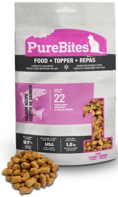 PureBites Freeze-Dried Raw Salmon Cat Food or Topper	