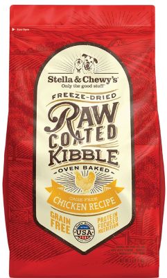 Stella & Chewy's Freeze-Dried Raw Coated Kibble Grain Free Chicken Dry Dog Food