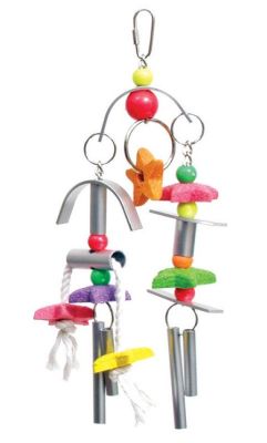 Prevue Hendryx Chime Time Whirlwind Bird Toy