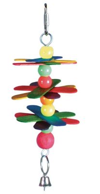 Prevue Hendryx Stick Staxs Flower Power Bird Toy