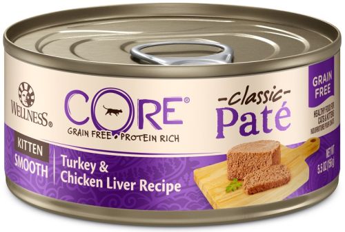 Wellness CORE Grain-Free Turkey & Chicken Liver Canned Kitten Food