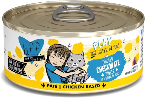 Weruva BFF PLAY Checkmate! Chicken Dinner Grain-Free Canned Cat Food 