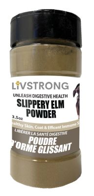 Live Well Pets Slippery Elm Skin Coat & Immune Support Dog & Cat Powder Supplement-100g