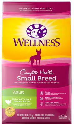 Wellness Small Breed Complete Health ADULT Turkey & Oatmeal Recipe Dry Dog Food