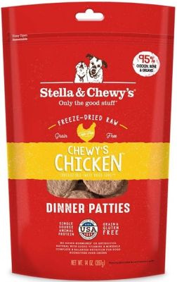 Stella & Chewy's Chewy's Chicken Dinner Patties Freeze-Dried Dog Food