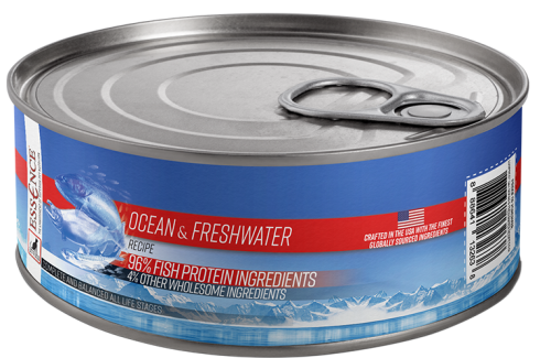 Essence Grain & Legume Free Ocean & Freshwater Recipe Canned Cats Food