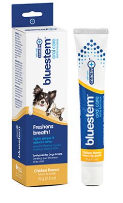 Bluestem Oral Care Toothpaste with coactiv+ Chicken Flavor for Dogs & Cats - 70g