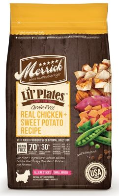 Merrick Lil' Plates Grain-Free Real Chicken & Sweet Potato Small Breed Dry Dog Food