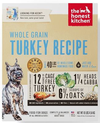 The Honest Kitchen Whole Grain Turkey Dehydrated Dog Food
