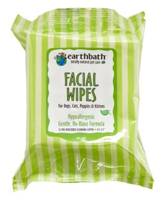Earthbath Facial Wipes 25ct