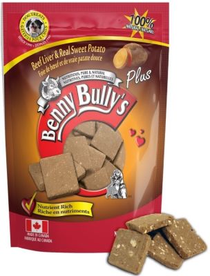 Benny Bully's Liver Plus Sweet Potato Dog Treats 58g
