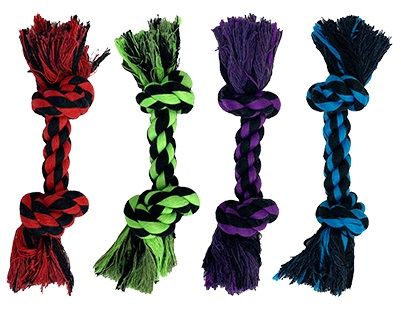 Multipet Minipet Ropes Assorted 6" Dog Toy