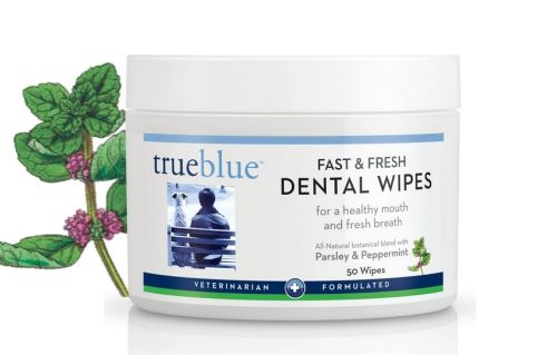 TrueBlue Fast & Fresh Dental Wipes For Dogs