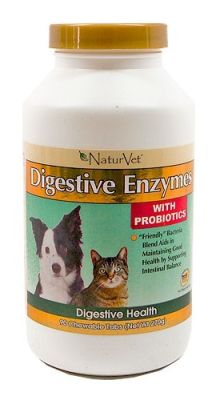 NaturVet Digestive Enzymes Tablets