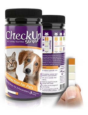 CheckUp UTI Detection Testing Kit for Dogs & Cats - 50 Strips