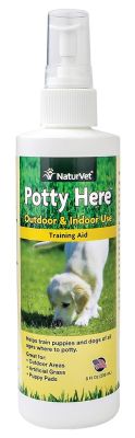 NaturVet Potty Here Training Aid Spray 