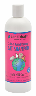 Earthbath 2-in-1 Conditioning Cat Shampoo