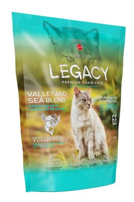 Horizon Legacy Grain Free Valley and Sea Blend Cat & Kitten Dry Cat Food - 3kg/6.6lb 