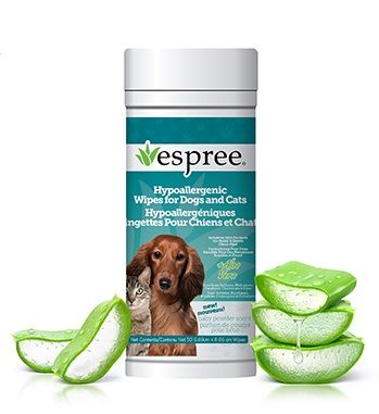 Espree Hypoallergenic Wipes for Dogs & Cats 50ct
