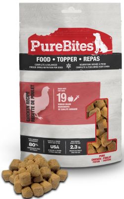  PureBites Freeze-Dried Raw Chicken Dog Food or Topper	