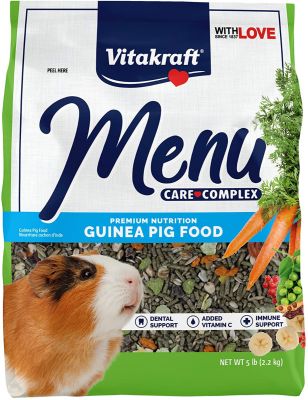 Vitakraft Menu Vitamin Fortified Guinea Pig Food - 5 lbs