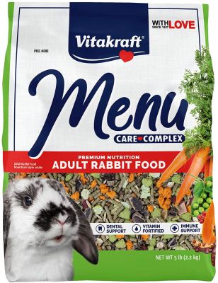 Vitakraft Menu Premium Nutrition Adult Rabbit Food - 5 lbs