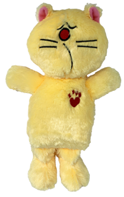 Multipet Bowzer and Meowzer Purrlonia 12" Plush Dog Toy