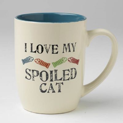 PetRageous Designs Spoiled Cat Mug - 24 oz