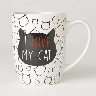 PetRageous Designs I Love My Cat Mug - 24 oz