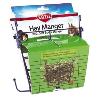 Kaytee Hay Manger with Salt Hanger