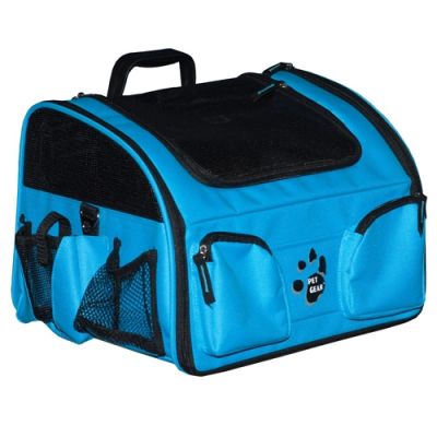 Pet Gear 3-in-1 Bike Basket Carrier/Car Seat - Ocean Blue