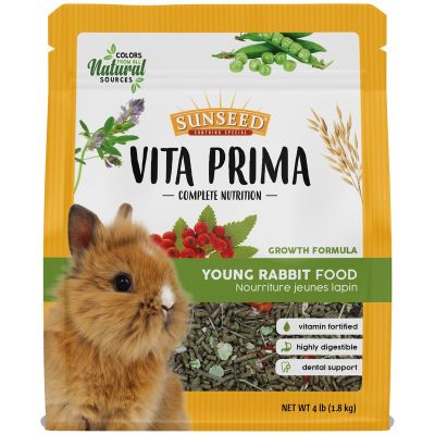 SUNSEED Vita Prima Young Rabbit Food - 4lb