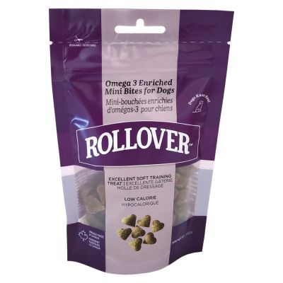 Rollover Omega-3 Enriched Mini Bites Dog Treats