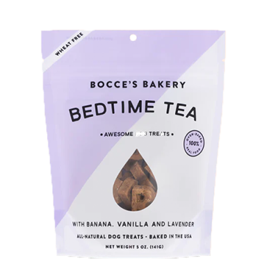 Bocce's Bakery Bedtime Tea with Banana, Vanilla and Lavender Dog Treats 5oz
