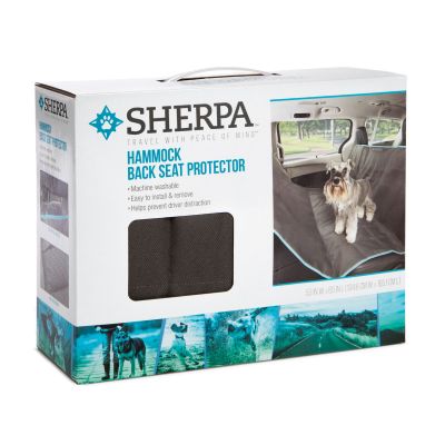 Sherpa Car Hammock Back Seat Protector - Gray