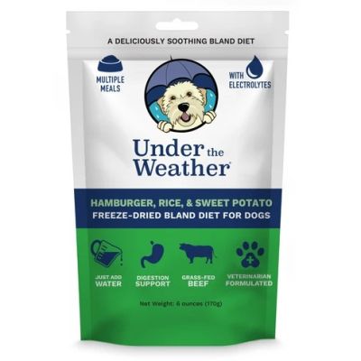Under the Weather Rice, Hamburger & Sweet Potato Freeze Dried Bland Diet For Dog - 6oz