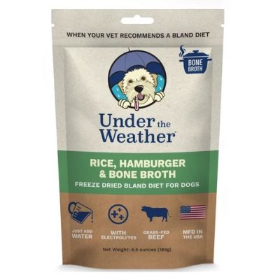 Under the Weather Rice, Hamburger and Bone Broth Bland Diet For Dog - 6oz